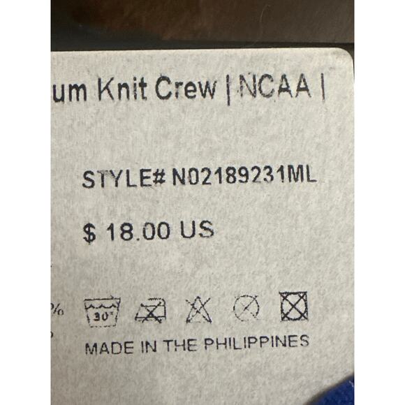 Boise State premium knit crew sock NCAA stride line medium/large eight, 12, 10.5 - Picture 7 of 7